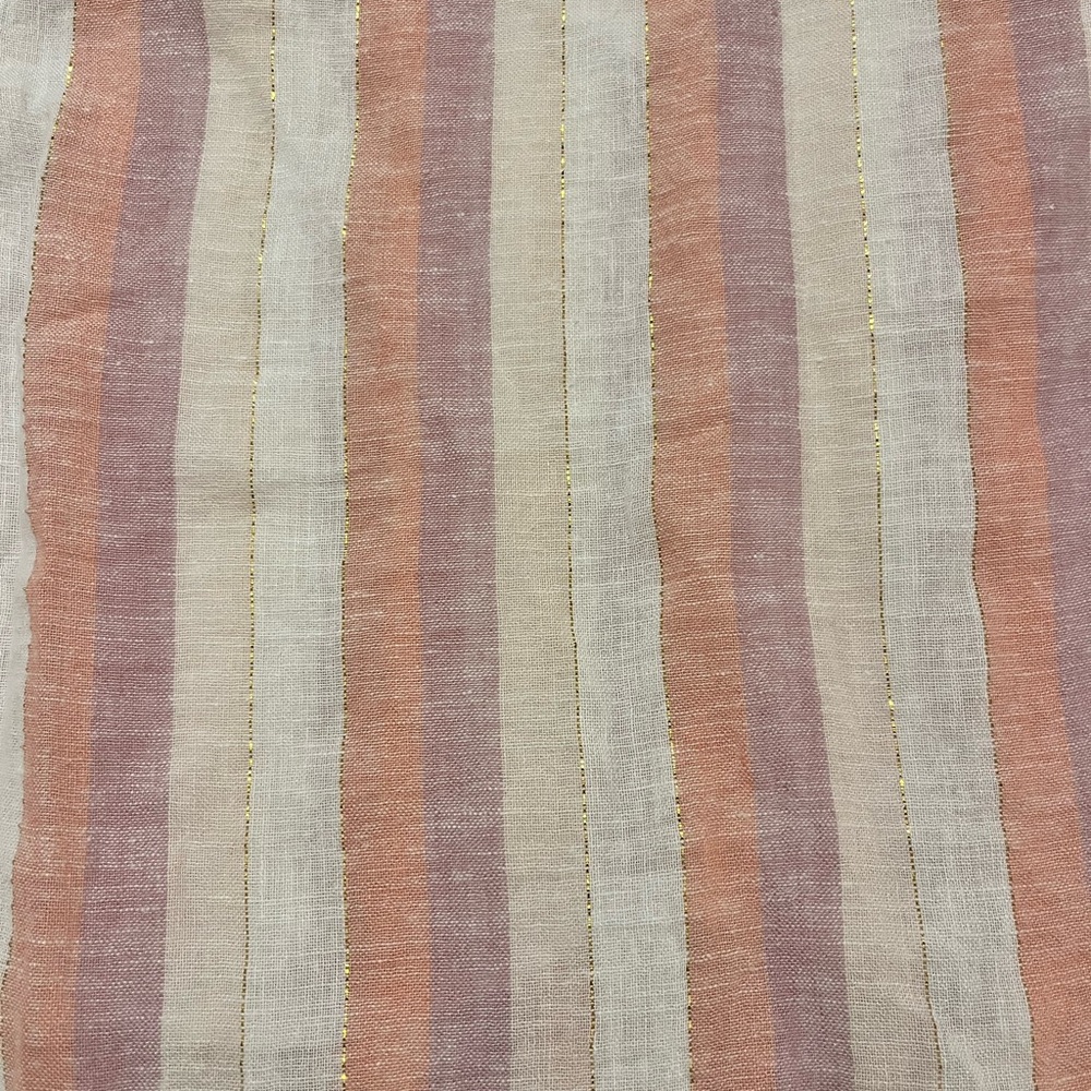Striped Sleeveless Ruffle Top - Picture 4 of 4